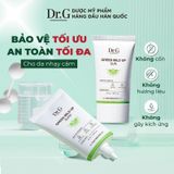  Kem Chống Nắng Vật Lý Dr G Green Mild Up Sun+ SPF50+ PA++++ 50ml 