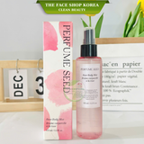  Xịt Dưỡng Thể Hương Nước Hoa THEFACESHOP PERFUME SEED ROSE BODY MIST 155ML 
