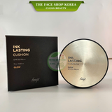  Phấn nước trang điểm hiệu ứng căng bóng TheFaceShop Ink Lasting Cushion Glow SPF 35 PA++ 15g 