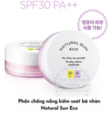  Phấn phủ dạng bột kiềm dầu THEFACESHOP SUN ECO NO SHINE SUN POWDER 10g 