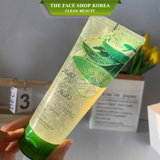  Sữa Rửa Mặt Làm làm sạch dịu nhẹ da The Face shop JEJU ALOE FRESH SOOTHING FOAM CLEANSER 150ml 