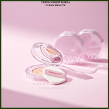  Phấn nước nâng tông dưỡng da Lâu trôi Hàn Quốc 2023 THE FACE SHOP DEWY LASTING VEGAN TONE-UP CUSHION SPF33+ PA++ 