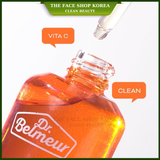  Tinh chất dẫn xuất 5.5% Vitamin C làm sáng da, mờ đốm nâu The Face Shop Dr. Belmeur Vita Clean Toning Ampoule 