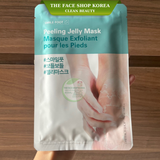  Mặt nạ tẩy da chết chân Hàn Quốc The Face Shop SMILE FOOT Peeling Jelly Mask 
