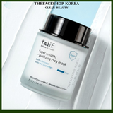  [Hàng công ty] Mặt Nạ Đất Sét Thanh Lọc Và Làm Sạch Lỗ Chân Lông Belif Super Knights Purifying Clay Mask 75ml 