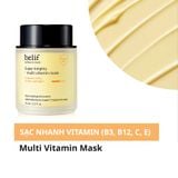  [Hàng Công Ty] Mặt nạ ngủ dưỡng ẩm và phục hồi da chuyên sâu belif Multi Vitamin Mask 