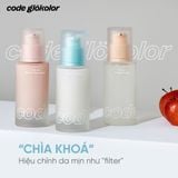  Kem lót kiềm dầu mịn da che phủ lỗ chân lông bền màu 24h Code Glokolor Fix-on Primer 30ml 
