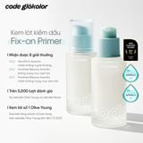  Kem lót kiềm dầu mịn da che phủ lỗ chân lông bền màu 24h Code Glokolor Fix-on Primer 30ml 