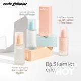  Kem lót kiềm dầu mịn da che phủ lỗ chân lông bền màu 24h Code Glokolor Fix-on Primer 30ml 