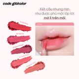  Son kem lì, mịn mờ Code Glokolor Fix-on Primer in Tint 4.7g 