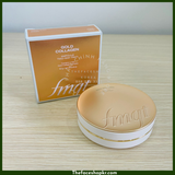  Phấn phủ trang điểm dạng nén cao cấp 2 trong 1 Gold Collagen Ampoule Two Way Pact The Face Shop fmgt 9.5g SPF40 PA+++ 