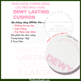  Phấn Nước Dưỡng Da Căng Mịn Đẹp Tự Nhiên Lâu Trôi Thuần Chay Vegan THE FACE SHOP DEWY LASTING CUSHION SPF50+ PA+++ 