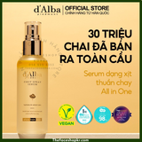  Serum dạng xịt khoáng căng bóng da d'Alba First Spray Serum 100ml+100ml - Mist Serum 