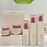  Bộ dưỡng da chống lão hóa chiết xuất lựu THE FACE SHOP Pomegranate & Collagen 5pcs 