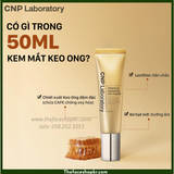  Kem Dưỡng Mắt Keo Ong Làm Sáng Và Săn Chắc Vùng Mắt CNP Propolis Essential Eye Cream 