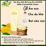  Sữa Rửa Mặt Bổ Sung Ẩm THEFACESHOP MANGO SEED CLEANSING FOAM 150ml/300ml 