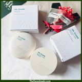  Phấn phủ dạng nén trong suốt kiểm soát nhờn The Face Shop cho da dầu hỗn hợp fmgt Oil Control Water Blotting Compact 8g 