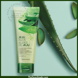  Sữa Rửa Mặt Làm làm sạch dịu nhẹ da The Face shop JEJU ALOE FRESH SOOTHING FOAM CLEANSER 150ml 