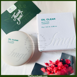  Phấn phủ dạng nén trong suốt kiểm soát nhờn The Face Shop cho da dầu hỗn hợp fmgt Oil Control Water Blotting Compact 8g 