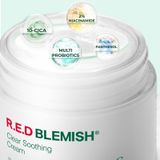  Kem Dưỡng Ẩm Làm Dịu Da  Phục Hồi Và Giảm Đỏ Da Dr G R.E.D Blemish Clear Soothing Cream 70ml 