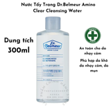 Nước tẩy trang cho da nhạy cảm The Face Shop Dr Belmeur Amino Clear Cleansing Water 300ml 