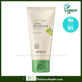  Kem chống nắng vật lý chiết xuất quả mọng dịu nhẹ chống tia UV bụi mịn SKINFOOD BERRY SOOTHING SUN CREAM SPF 50+ PA++++  50ml 