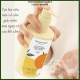  Sữa tắm Cấp ẩm sạch khỏe da THE FACE SHOP Clean Beauty THE BOTANIC LEMON VERBENA BODY WASH 350ml Hàn Quốc 