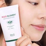  Kem Chống Nắng, Chống Ánh Sáng Xanh, Quang Phổ Rộng Cho Da Mụn Nhạy Cảm Dr.G R.E.D Blemish Soothing Up Sun SPF50+ PA++++ 50ml 