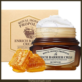  Kem dưỡng ẩm trắng sáng da chiết xuất sữa ong hoàng gia Royal Honey Propolis ENRICH BARRIER CREAM 63ml 