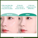  Phấn phủ trang điểm dạng nén nâng tông thấm hút nhờn THEFACESHOP fmgt OIL CLEAR SKIN COVER COMPACT 9g 