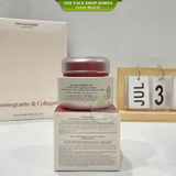  Kem Dưỡng Giúp Da Săn Mịn THE FACE SHOP  POMEGRANATE AND COLLAGEN VOLUME LIFTING CREAM 100ml 