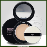  Phấn phủ che khuyết điểm nâng tông da sáng mịn tươi tắn The Face Shop Tone Up Skin Compact 10g chống nắng SPF30 PA++ 