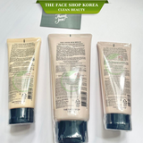  Sữa rửa mặt trắng da The Face Shop cấp ẩm Hàn Quốc có hạt Rice Water Bright Rice Bran Foaming Cleanser 150ml 