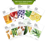  Mặt nạ giấy The Face Shop dưỡng ẩm trắng da cấp ẩm tốt Hàn Quốc Real Nature Face Mask 20g Mix Ngẫu Nhiên 