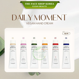  Kem dưỡng da tay Thuần Chay THE FACE SHOP Daily Moment Vegan Hand Cream 30ml Mềm mịn Cấp ẩm Thơm dễ chịu 