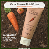  Kem dưỡng ẩm làm dịu da SKINFOOD chiết xuất cà rốt Carotene thuần chay 70ml 