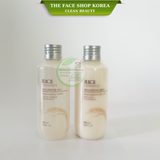  Sữa dưỡng ẩm sáng da gạo TheFaceshop RICE CERAMIDE MOISTURE EMULSION 150ml 