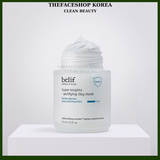  [Hàng công ty] Mặt Nạ Đất Sét Thanh Lọc Và Làm Sạch Lỗ Chân Lông Belif Super Knights Purifying Clay Mask 75ml 