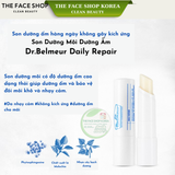  Son dưỡng môi cấp ẩm không màu THEFACESHOP Dr.Belmeur Daily Repair Moisturizing Lip Balm 4g 