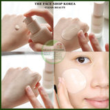  Kem nền che khuyết điểm trang điểm đa năng dưỡng ẩm lâu trôi The Face Shop Ink Lasting Foundation Slim Fit Ex SPF30 PA++ 