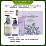  Bộ Gội Xả Dưỡng Tóc Chống Hư Tổn Ngăn tóc gãy rụng Beyond Professional Defense Shampoo Special Set 