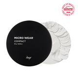  Phấn phủ dạng nén hạt siêu mịn làm sáng nâng tông hiệu chỉnh da THEFACESHOP Micro Wear Compact 10g 