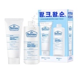  Combo Bigsize Nước Cân Bằng + Sữa Dưỡng Dr.Belmeur Clarifying Facial Pour Le Visage 400ml + 200ml 