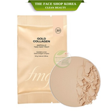  Lõi phấn phủ trang điểm nâng tone kiềm dầu Thefaceshop Gold Collagen Ampoule Two Way Pact refill 