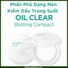  Phấn phủ dạng nén trong suốt kiểm soát nhờn The Face Shop cho da dầu hỗn hợp fmgt Oil Control Water Blotting Compact 8g 