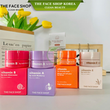  Mặt Nạ Dưỡng Môi Cấp Ẩm Mềm Môi Cung cấp dưỡng chất Cải thiện môi thâm THEFACESHOP Vitamin Lip Sleeping Mask 14g 