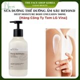  [Hàng Công Ty] Sữa Dưỡng Thể Cấp Ẩm Làm Dịu Da Beyond Deep Moisture Body Emulsion 500ml 