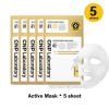  Bộ 5 mặt nạ keo ong tái tạo da 2 trong 1 CNP Laboratory Propolis Energy Ampule 2-Step Mask (5 x 41.5ml) 