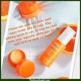  Mặt nạ ngủ cho môi Cấp ẩm mềm môi Cung cấp dưỡng chất Cải thiện môi thâm THE FACE SHOP vitamin lip sleeping mask 14g 