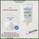  Kem chống nắng màng khoáng The Face Shop DR BELMEUR ZINC 100 MINERAL SUN CREAM SPF50+PA+++ 50ml 